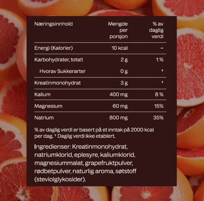 Kreatin + Elektrolytter 30 stk