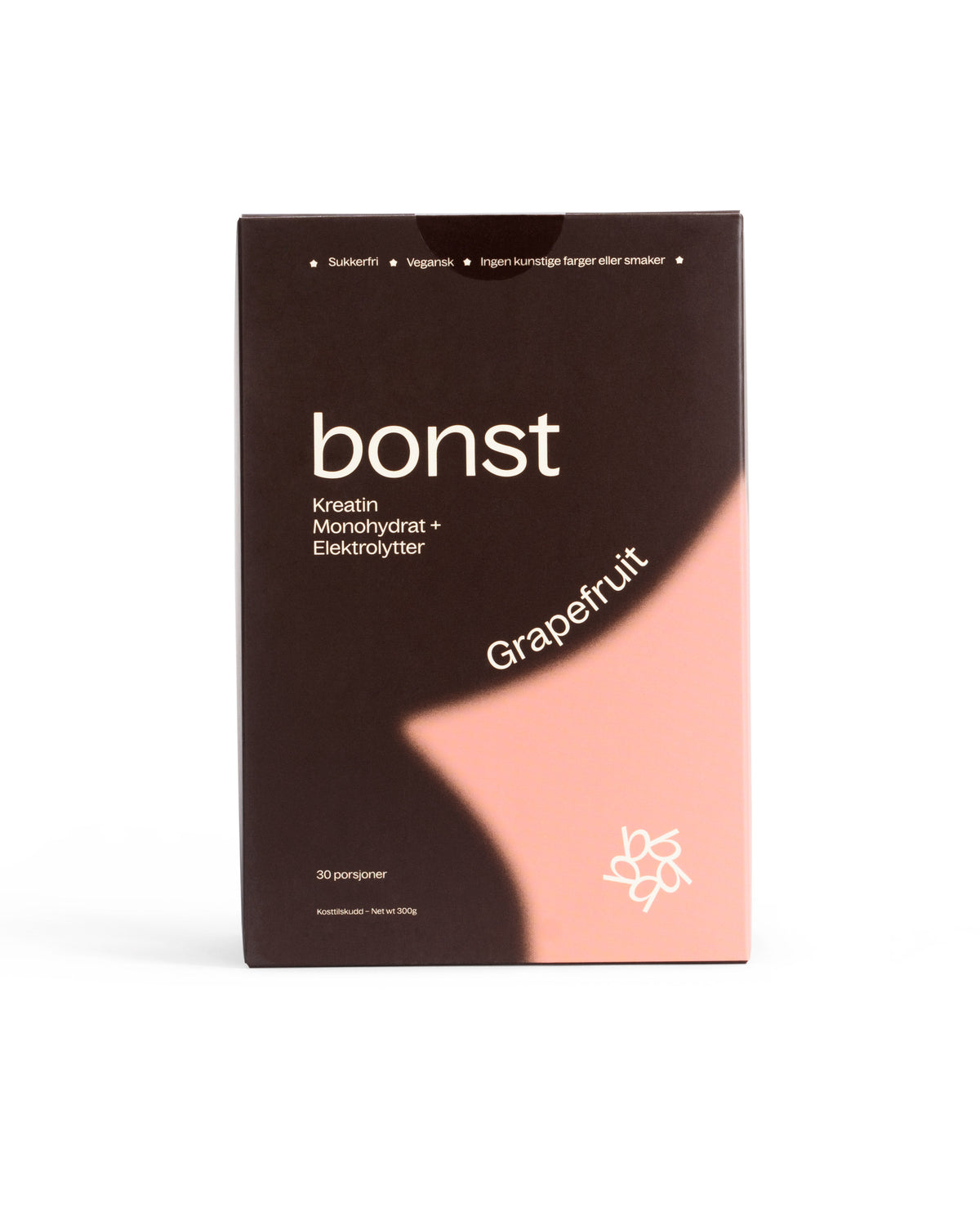 Bonst Kreatin + Elektrolytter Grapefrukt – eske